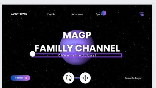 MAGP FAMILLY CHANNEL banner