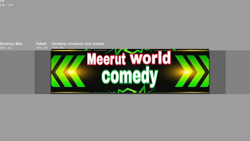 Meerut world comedy banner