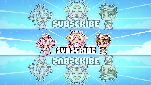 Mooci & Milo Minecraft banner