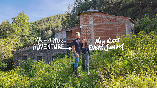 Mr and Mrs Adventure banner