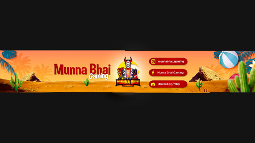 Munna bhai gaming banner