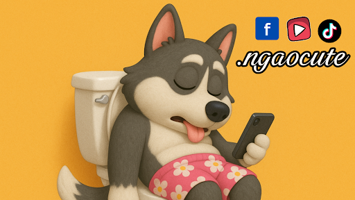 Ngáo cute banner