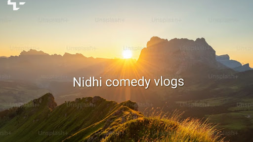 Nidhi comedy vlogs  banner