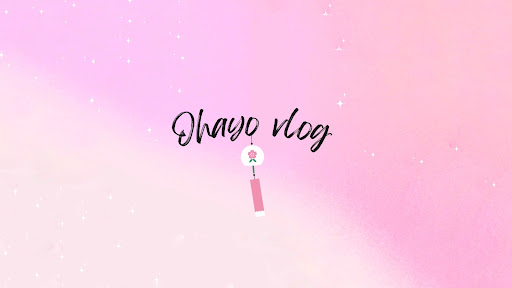 OHAYO vlog banner