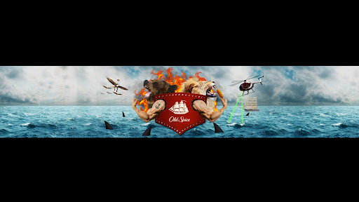 Old Spice banner