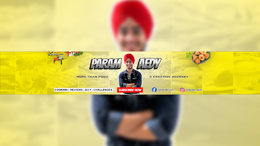 Param Aedy banner