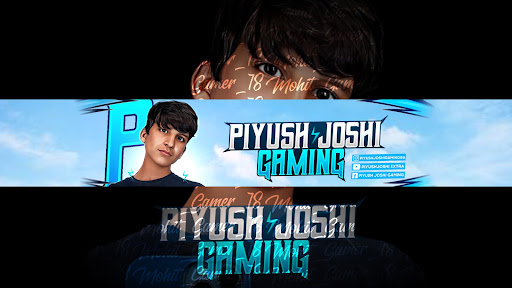 Piyush Joshi Gaming banner