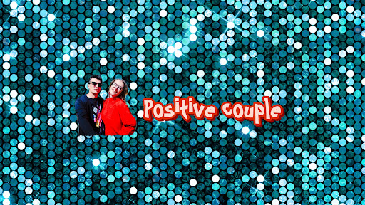 Positive couple. Позитивная парочка. banner