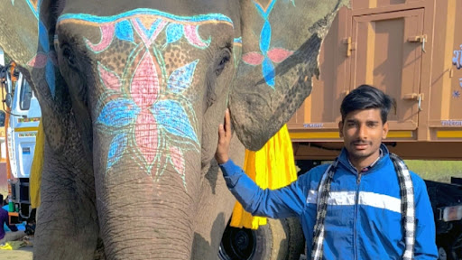 Priyanshu Babu Hathi wale 🐘🐘 banner