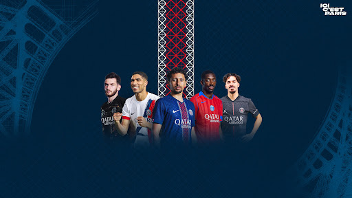 PSG - Paris Saint-Germain banner