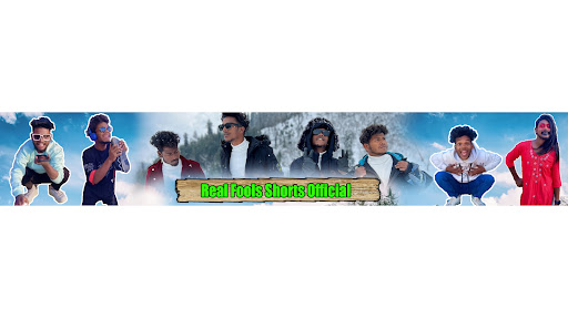 Real fools shorts official banner