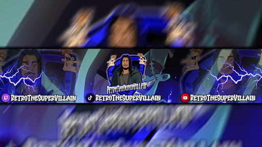 Retro The SuperVillain  banner