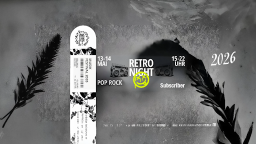 Retro Night banner