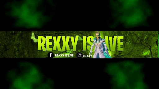 Rexxy is LIVE banner
