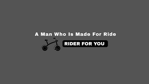 RIDER FOR YOU banner