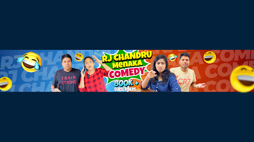 Rj Chandru Menaka Comedy banner