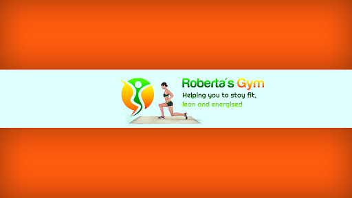 Roberta's Gym banner
