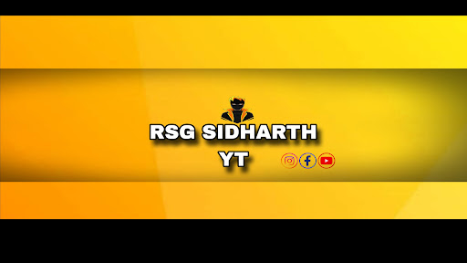 RSG SIDHARTH YT banner