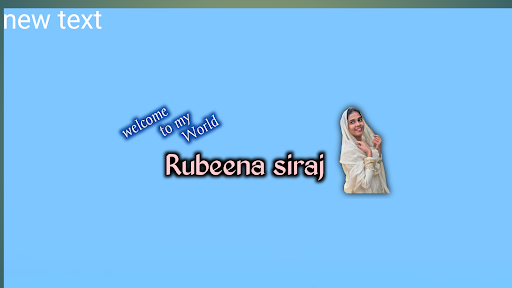 Rubeena siraj banner