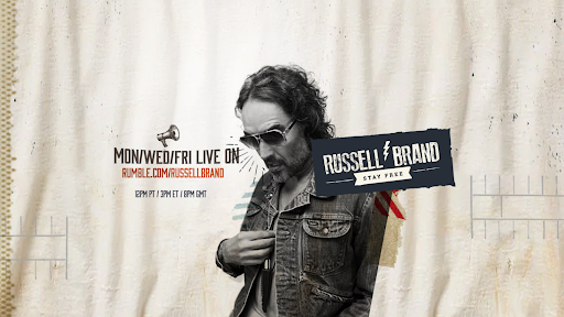 Russell Brand banner