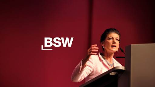 Sahra Wagenknecht banner