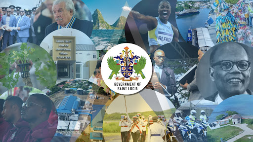 Saint Lucia Government banner