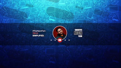 Sarath'S Neon Tech banner