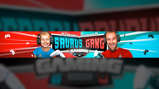 Saurus Gaming banner