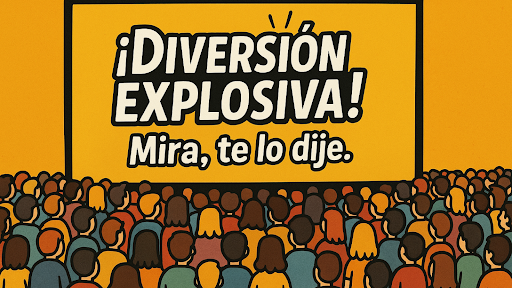 ¡Mira, te dije que es divertido! banner