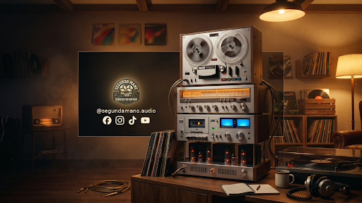 Segunda mano audio vintage banner