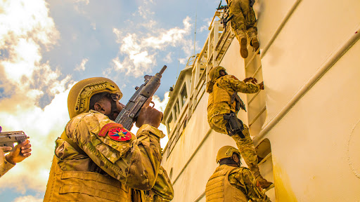 Seychelles Defence Forces SDF banner