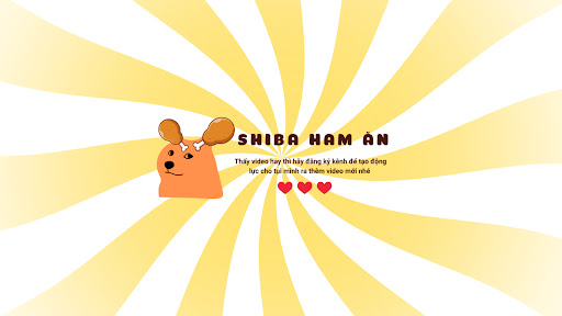 Shiba ham ăn banner