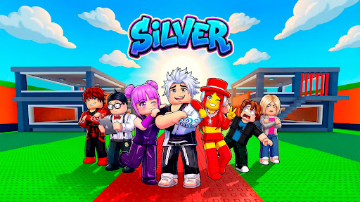Silver banner