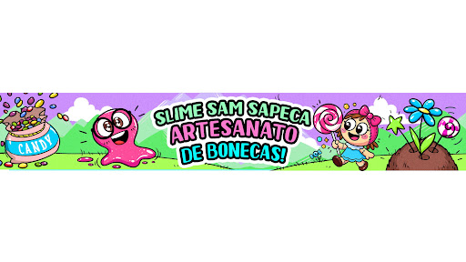Slime Sam Sapeca Artesanato de Bonecas! banner