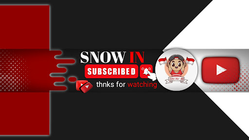 Snow in banner