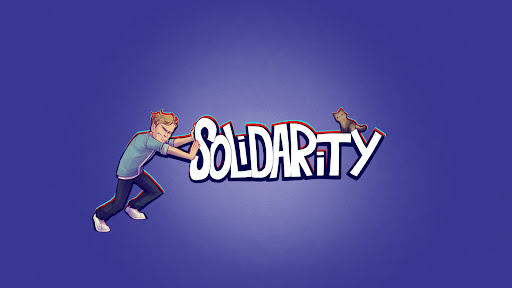 Solidarity banner