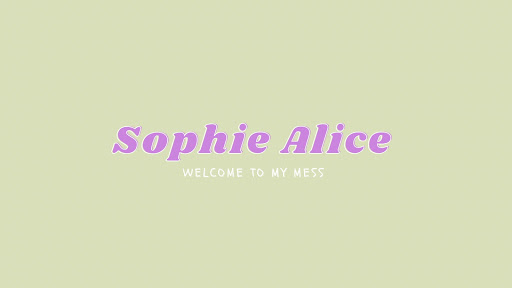 Sophie Alice banner