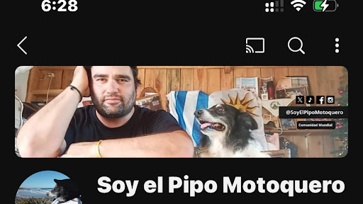 Soy el Pipo Motoquero banner