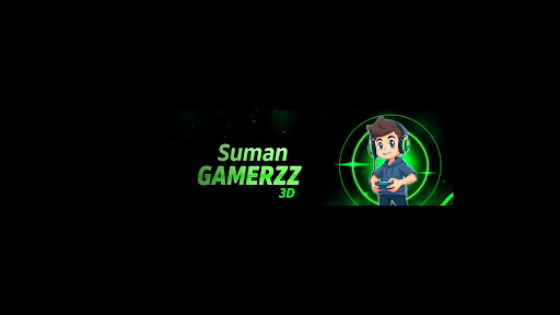 Suman Gamerz 3D banner