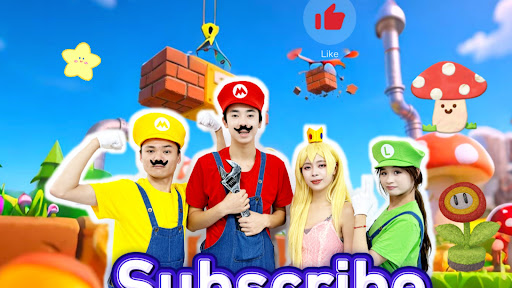 Super Mario banner