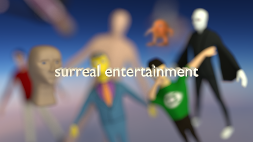 surreal entertainment banner