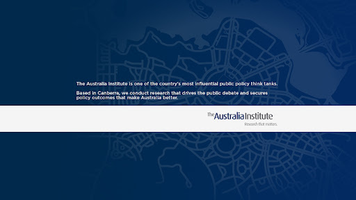 The Australia Institute banner