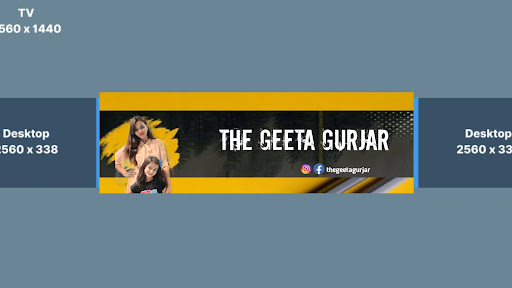 The geeta gurjar banner