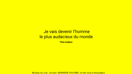 Theo Audace banner