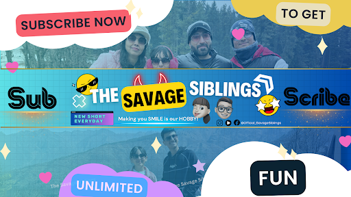 The Savage Siblings banner