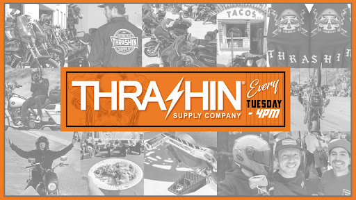THRASHIN SUPPLY banner