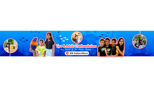 Tiya & Advik Chathamkulam NimishaRajeesh Vlogs banner