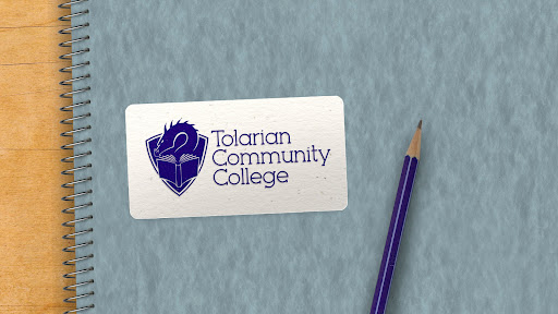 Tolarian Community College banner