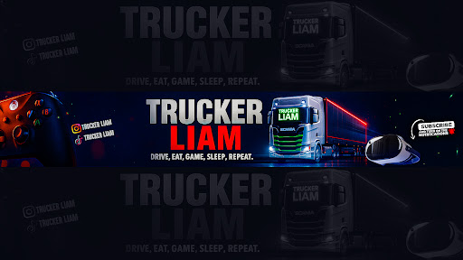 Trucker Liam banner