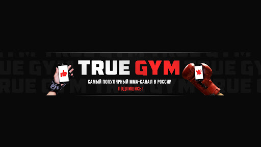 TRUE GYM MMA banner